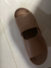 樸西膠囊涼拖鞋女家居室內輕便舒適浴室情侶涼拖鞋男循環(huán)灰44-45 曬單實(shí)拍圖