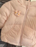 巴拉巴拉（BALABALA）balaOne寶寶羽絨服冬裝男童女童保暖連帽外套萌2025209425107216 曬單實(shí)拍圖