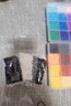 名遇48色拼豆豆手工diy材料包套裝3d立體炫彩拼豆工具兒童手工制作8-12歲男女孩mard融合豆含熨斗豆筆 曬單實(shí)拍圖
