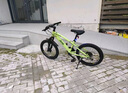 Jeep吉普兒童自行車(chē)6-12歲男女兒童單車(chē)山地車(chē)小孩學(xué)生自行車(chē)-R200 萌新綠【升級21速】輻條輪+大禮包 22寸（適合身高1.35m-1.60m） 曬單實(shí)拍圖