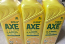 斧頭牌（AXE）檸檬護膚洗潔精1.18kg*3瓶7.08斤家庭裝 可洗果蔬不傷手 曬單實(shí)拍圖
