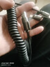 240W快充彈簧數據線(xiàn)四合一適用蘋(píng)果華為小米OV榮耀手機CarplayCarlife車(chē)載投屏超級快充 240W【彈簧四合一火箭頭】曜石黑2.0米 1條裝 曬單實(shí)拍圖