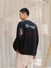 森馬（Semir）長(zhǎng)袖T恤男重磅寬松打底上衣印花情侶裝秋季內(nèi)搭外穿101524101211 曬單實(shí)拍圖