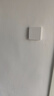 公牛（BULL）開(kāi)關(guān)插座 G12系列 一開(kāi)單控開(kāi)關(guān)大面板開(kāi)關(guān)G12K111 暮雪白 曬單實(shí)拍圖
