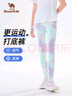 駱駝女童運動(dòng)褲子涼感高彈春夏輕薄緊身褲防曬可外穿瑜伽褲 曬單實(shí)拍圖