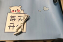 發(fā)熱鼠標墊大號卡通美好生活暖桌墊辦公室電腦桌面發(fā)熱墊寫(xiě)作業(yè)暖手墊冬天發(fā)熱暖手神器加熱鼠標墊 每天開(kāi)心 80*33-6檔數顯定時(shí)款 曬單實(shí)拍圖