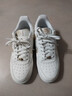 耐克NIKE板鞋女空軍一號 AIR FORCE 1運動(dòng)鞋FV3654-111帆白40 曬單實(shí)拍圖