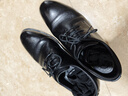 京東京造【頭層牛皮】皮鞋男面試正裝鞋光面系帶真皮婚鞋金猴生產(chǎn)黑色44 曬單實(shí)拍圖