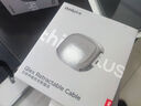 聯(lián)想（Lenovo）Type-C數據線(xiàn)PD240W伸縮充電線(xiàn)車(chē)載Carplay快充線(xiàn)適用蘋(píng)果iPhone15/16華為/榮耀手機平板筆記本 灰 曬單實(shí)拍圖