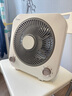 美的（Midea） 電風(fēng)扇 家用臺式小風(fēng)扇空氣循環(huán)扇轉頁(yè)扇辦公室桌面鴻運扇五葉輕音柔風(fēng)臥室宿舍節能省電臺扇 KYT20-25F【8寸推薦款】 桌面轉頁(yè)扇 曬單實(shí)拍圖