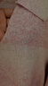 歐莎（OSA）漸變色翻領(lǐng)針織衫女2025年秋新款薄款套頭長(cháng)袖毛衣上衣氣質(zhì)高智感 粉色 XL 曬單實(shí)拍圖