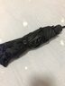 天堂 雙人晴雨傘三折 晴雨傘三折10骨超大加固黑膠防曬傘 深邃藍 曬單實拍圖
