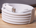 原奘 240W適用蘋(píng)果macbook air/mac/pro筆記本電腦充電線(xiàn)USB-C iPhone15Pro手機iPad平板編織快充線(xiàn) 2m 240w加粗快充線(xiàn) 曬單實(shí)拍圖