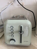 北鼎（Buydeem）面包機多功能全自動(dòng)多士爐 家用烤面包片機 烤吐司機華夫餅機 快速復烤面包 多士爐【淺杉綠】 曬單實(shí)拍圖
