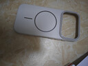 世詠（SHIYONG）適用蘋果17pro手機(jī)殼 iPhone17pro保護(hù)套Magsafe強(qiáng)磁吸充電全包超薄磨砂硬殼防摔高級(jí)男女 巖白色 曬單實(shí)拍圖