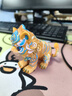 多彩桔子 COLORFUL ORANGE十二生肖吉祥物公仔桌面家居裝飾品汽車(chē)擺件生日禮物年會(huì )禮品定制 寅虎-山君 8cm 曬單實(shí)拍圖