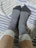 佰姿緣厚襪子女冬季加絨加厚羊毛保暖中筒襪孕婦月子襪秋冬天居家睡眠襪 5雙 燕麥+咖色+深灰+白黑+黑色 【5色各一】 均碼 （加厚保暖/可堆可直） 曬單實(shí)拍圖