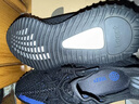 阿迪達斯Yeezy350椰子夏日透氣青少年學(xué)生灰橙運動(dòng)鞋 37 曬單實(shí)拍圖