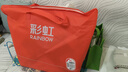 彩虹雙人自動(dòng)斷電智能定時(shí)雙溫雙控除螨拉毛絨電熱毯電褥子2.0*1.8米 曬單實(shí)拍圖