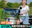 齊選全折疊雨棚電動(dòng)車(chē)雨篷棚電瓶摩托車(chē)防風(fēng)擋雨防曬伸縮遮陽(yáng)傘不怕查 快拆裝全折疊【灰盤(pán)兔】雙面印花 曬單實(shí)拍圖