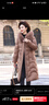 鴨鴨（YAYA）中年媽媽冬裝中長(cháng)款羽絨服2025新款冬季中老年大毛領(lǐng)女款氣質(zhì)外套 曬單實(shí)拍圖