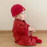 G.DUCKKIDS小黃鴨滿(mǎn)月嬰兒衣服秋季新生兒連體衣中國風(fēng)唐裝寶寶百天周歲禮服 蛇年+香囊 66cm 66碼0-3月建議寶寶4-6公斤 曬單實(shí)拍圖