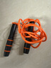 恒康佳業(yè)中考專(zhuān)用跳繩學(xué)生考試鋼絲繩初中生體育競速計數跳繩 橙色空心繩不計數款（棉芯繩請聯(lián)系客服備注） 曬單實(shí)拍圖