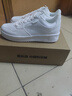 安踏（ANTA）輕松丨小白鞋板鞋男鞋厚底小白鞋休閑鞋子板鞋 紙莎白-2 39 曬單實(shí)拍圖