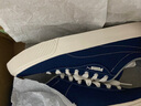 彪馬（PUMA）復古綠色透氣帆布板鞋男女款休閑小白鞋IV-60 390425 藏青色-米白色-09 42 曬單實(shí)拍圖