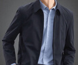 柒牌男裝翻領(lǐng)夾克男春季新款商務(wù)行政茄克衫抗皺男士爸爸春秋干部外套 藏青色 【70640-滌綸】 M (170) 曬單實(shí)拍圖
