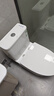 九牧（JOMOO）11173-2-1/31KD-3大力神家用馬桶虹吸抗菌節水潔具305坑距 曬單實(shí)拍圖