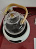 家用燒水壺泡茶大功率白茶煮茶耐熱電陶爐套組茶壺茶具高功率 白色爐+壺 曬單實(shí)拍圖
