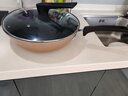 美的（Midea）不粘鍋炒鍋 平底炒菜鍋牛排煎鍋電磁爐燃?xì)庠钔ㄓ蒙儆蜔熂矣脧N具 曬單實(shí)拍圖