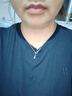 七度（SEVEN DEGREE）S925銀項鏈女純銀中式葫蘆吊墜鎖骨鏈簡(jiǎn)約首飾高級教師節禮物正品 曬單實(shí)拍圖