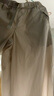 優(yōu)衣庫(kù)女裝休閑廓形長(zhǎng)褲/系腰帶彎刀鐮刀褲子481028 481028/02淺灰色 S /155/62A 曬單實(shí)拍圖