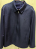 皮爾卡丹（pierre cardin）高端桑蠶絲外套春秋男中年商務(wù)休閑寬松行政夾克外套男薄大碼茄克 翻領(lǐng)【深藍】 3XL 190【建議171-185斤】 曬單實(shí)拍圖