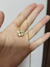 央創(chuàng  )時(shí)尚【中國黃金授權】四葉草銀項鏈女2025新款生日禮物女士送女友老婆 曬單實(shí)拍圖