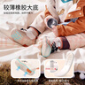 江博士學(xué)步鞋步前鞋冬季男女簡(jiǎn)約幼童寶寶鞋B13244W011米/杏22 曬單實(shí)拍圖
