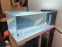 森森（SUNSUN）原生態(tài)溪流缸25年新款造景金魚(yú)缸客廳超白玻璃底濾魚(yú)缸包安裝 1米大觀(guān)賞面47寬 白色 升級款（黑金筒燈） 曬單實(shí)拍圖