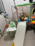 JHSYWY兒童蹦蹦床室內1-6歲跳跳床室內帶滑梯小孩彈跳床帶護網(wǎng)蹭蹭床 1.2米 【萌象滑梯】趣多鼎配/橙綠 森林主題 曬單實(shí)拍圖