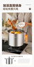 美廚（maxcook）湯鍋316L不銹鋼 復底高湯鍋28cm 燃氣爐電磁爐通用MCT0135 曬單實(shí)拍圖