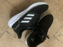 adidas EQ19 RUN隨心暢跑舒適體測跑步鞋男女阿迪達斯官方 黑色JR0247   42 曬單實(shí)拍圖