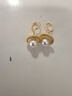 萃華足金999黃金珍珠耳釘時(shí)尚百搭女耳飾送女朋友老婆生日紀念日禮物 金重約3.5g【活動(dòng)品不支持七天無(wú)理由退貨】 曬單實(shí)拍圖