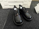 達芙妮復古真皮厚底牛津鞋2025秋季新款通勤英倫風(fēng)樂(lè )福鞋黑色系帶小皮鞋 黑色 【厚底減震-秋季上新】 38 曬單實(shí)拍圖