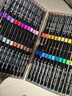 真彩（TRUECOLOR）48色軟頭丙烯馬克筆不透色可疊色兒童水彩筆套裝小學(xué)生美術(shù)專(zhuān)用幼兒園無(wú)毒可水洗丙稀畫(huà)筆ZCA220 曬單實(shí)拍圖