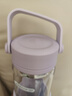北鼎（Buydeem）茶水分離玻璃水杯高顏值車(chē)載便攜隨手杯辦公室泡茶杯羅蘭紫470ml 曬單實(shí)拍圖