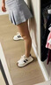 SGJ英國奢侈品牌老爹鞋女新款低幫運動(dòng)休閑透氣阿甘鞋厚底內增高女鞋 白色網(wǎng)面 38 曬單實(shí)拍圖