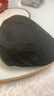 蘇木佰（SOMUBAY）中老年人爸爸帽子男秋冬加絨保暖鴨舌帽爺爺老頭老人帽英倫前進(jìn)帽 黑色 均碼（56-60cm） 曬單實(shí)拍圖