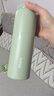 蘇泊爾（SUPOR）保溫杯316L不銹鋼學(xué)生水杯女戶(hù)外便攜泡茶杯車(chē)載杯子生日禮物綠 曬單實(shí)拍圖