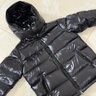 波司登（BOSIDENG）25新款羽絨服男女情侶于適同款短款90絨鵝絨泡芙脫卸帽B250243110 幻夜黑-自然光8633-于適同款色 M 165/88A 體重約110-120斤 曬單實(shí)拍圖
